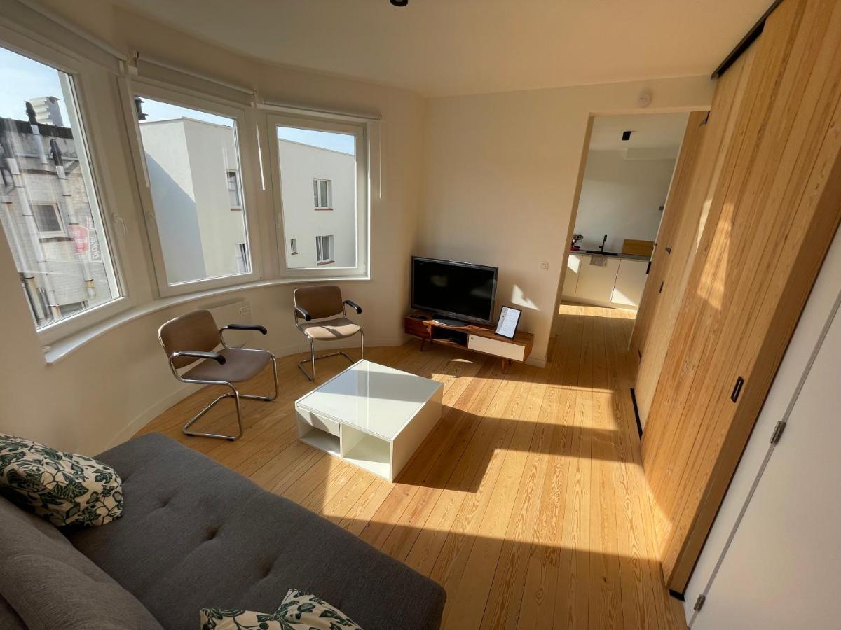 Ferienwohnung Les Fleurettes De Panne Exterior foto